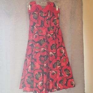 Bettie Page Poppy halter dress